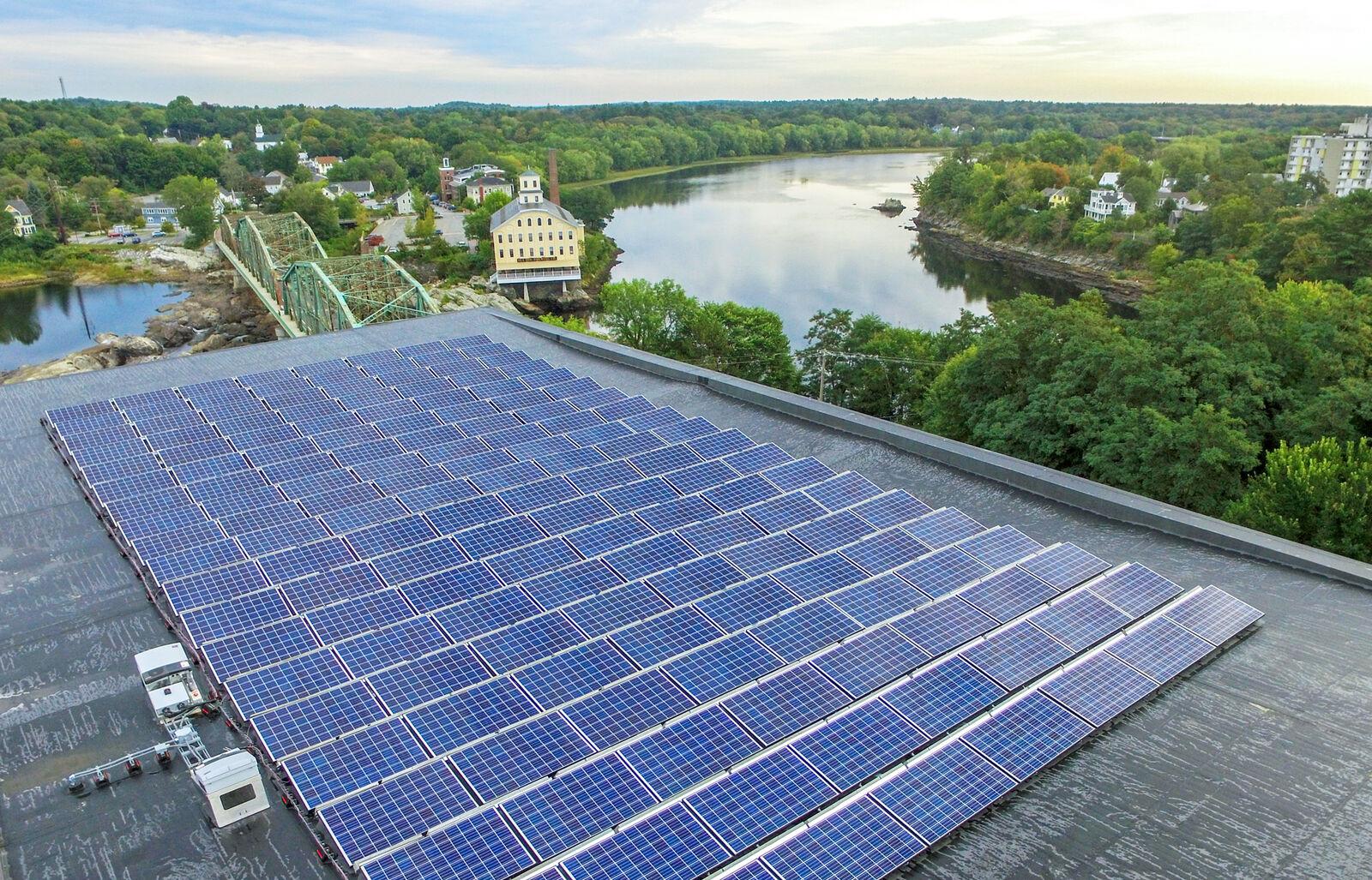 The Nature Conservancy at Waterfront Maine - Brunswick, Maine Solar Project - ReVision Energy